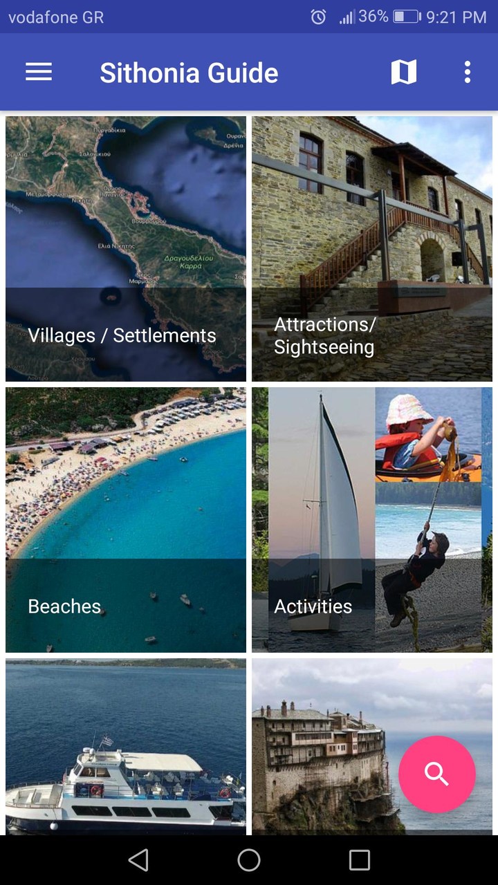 Sithonia Smart Travel Guide screenshot image 1_Popularmodapk.com