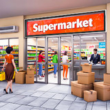 Toymart Supermarket Simulator<span>(Unlimited Resources)</span>1.1.5_rowtechapk.com