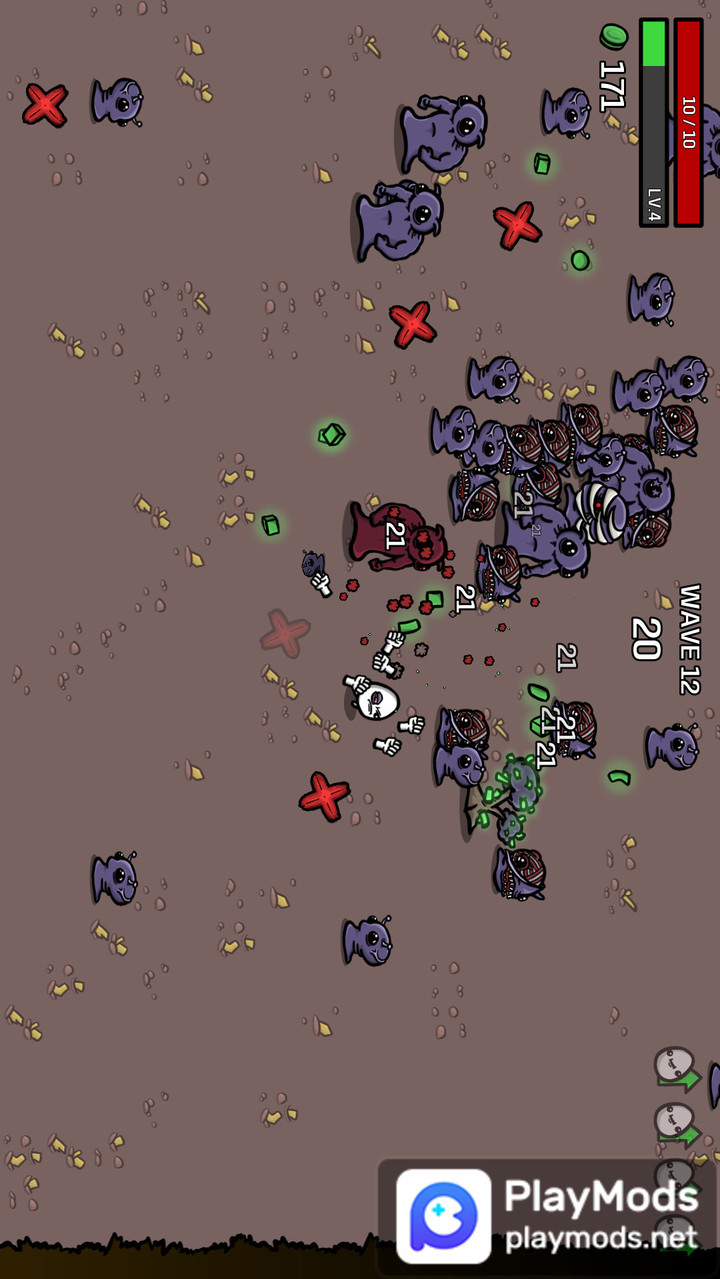 Brotato<span>(Multivariate module)</span> screenshot image 2_Popularmodapk.com