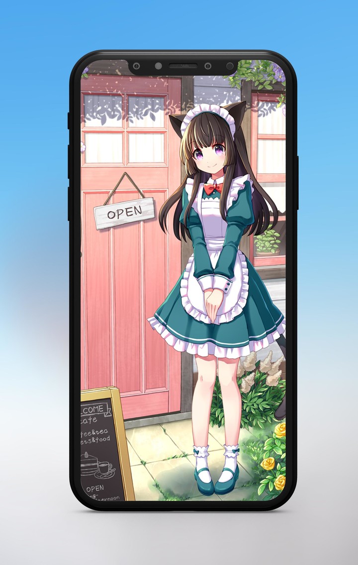 Anime Wallpaper Girl Maid JZ screenshot image 3_Popularmodapk.com