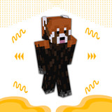 Skins Red Panda For Minecraft4.0_rowtechapk.com