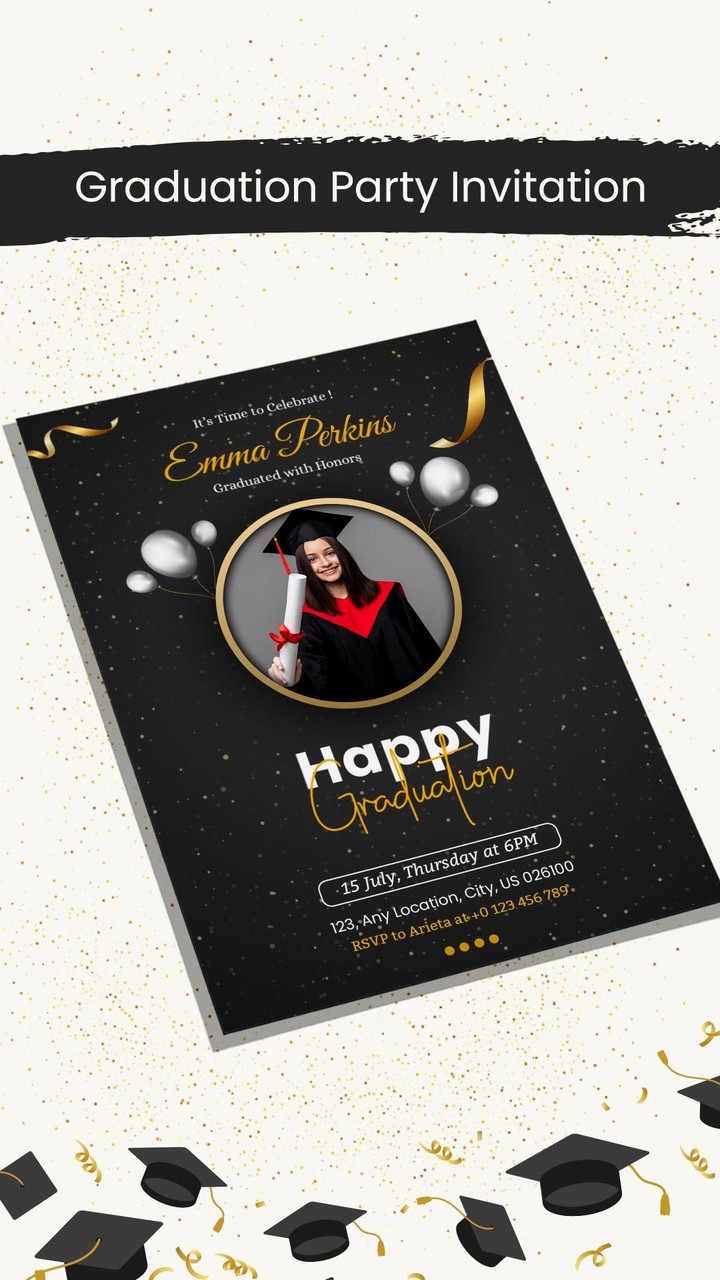 Invitation Maker, Card Maker screenshot image 8_Popularmodapk.com