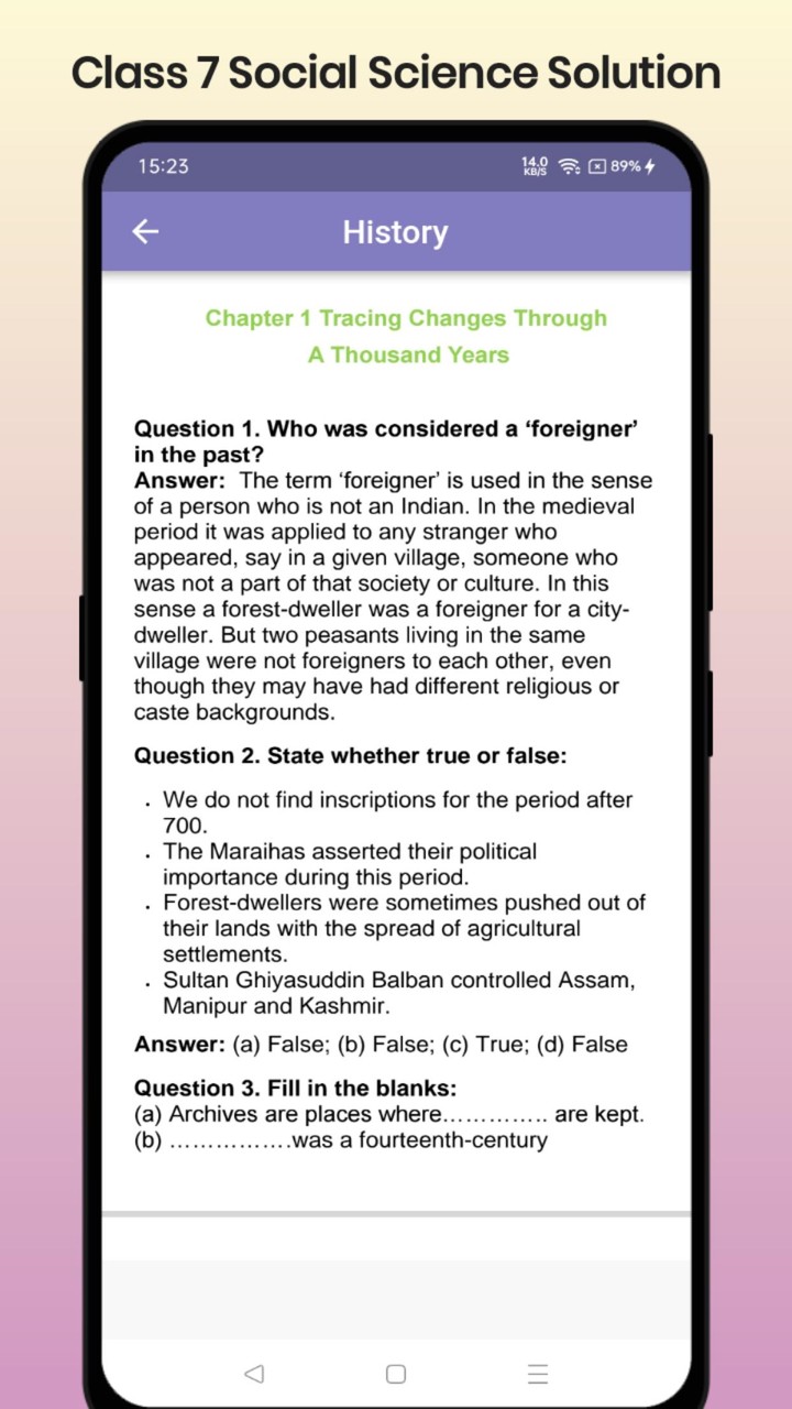 Class 7 Social Science screenshot image 10_Popularmodapk.com