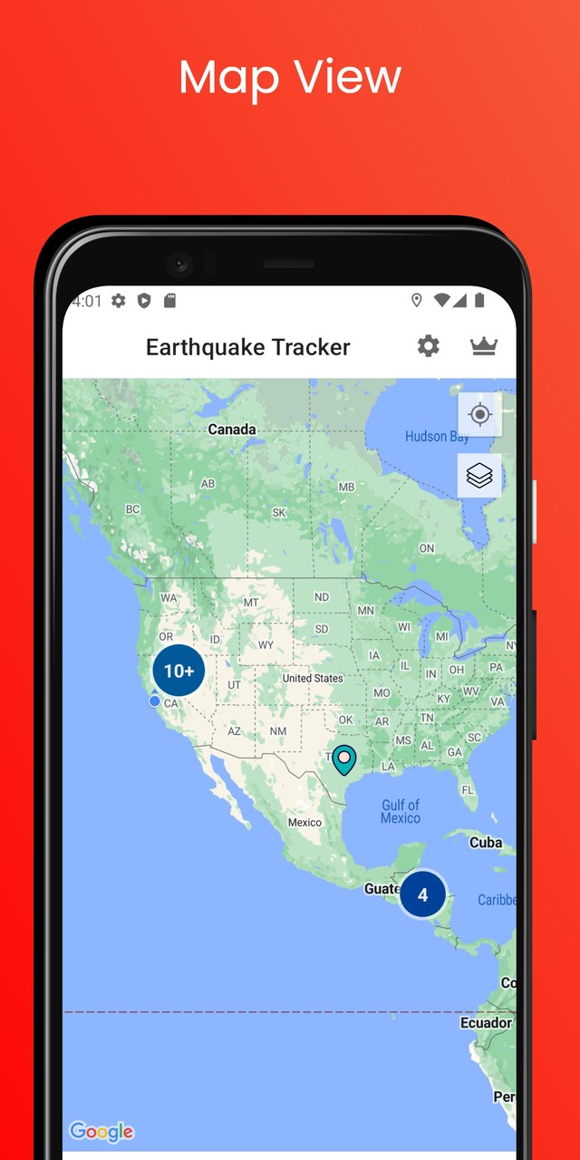 Earthquake Tracker App - Alert screenshot image 10_Popularmodapk.com