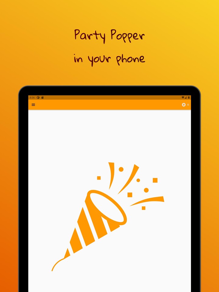 Party Popper with Vibration screenshot image 8_Popularmodapk.com