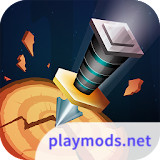 Knife Throw 3D<span>(Unlimited currencies)</span>2.33_rowtechapk.com