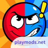 Red and Blue: Twin Color Ball<span>(God Mode)</span>0.8.4_rowtechapk.com