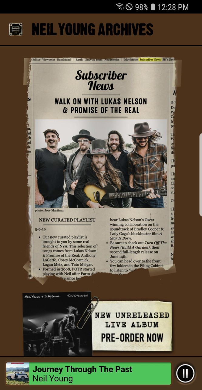 Neil Young Archives screenshot image 6_Popularmodapk.com