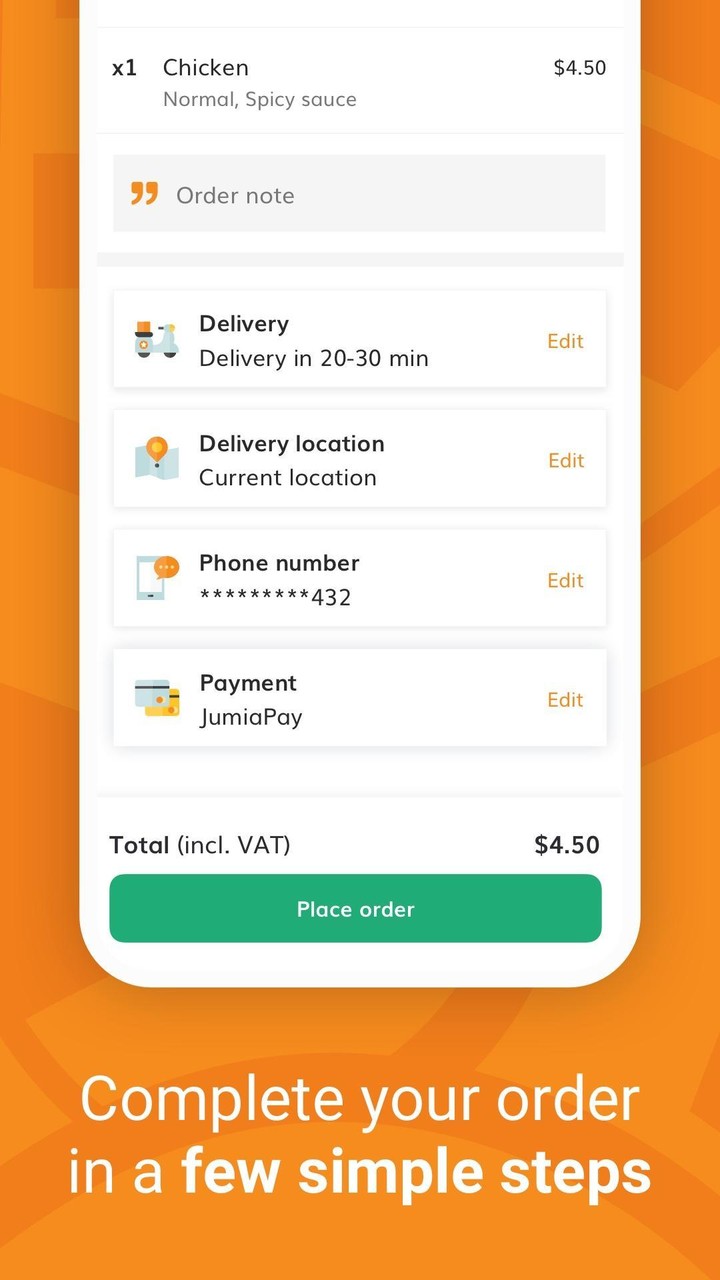 Jumia Food: Local Food Delivery near You screenshot image 5_Popularmodapk.com