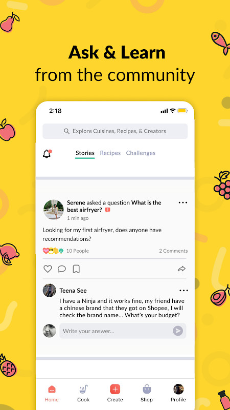 YoRipe - Recipes, Shop, Share screenshot image 17_Popularmodapk.com