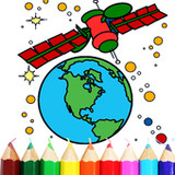 Planet & Space Coloring Book1.3_rowtechapk.com