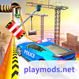 Police GT Car Stunts Racing: Impossible Mega Ramp<span>(Unlimited money)</span>1.8_rowtechapk.com