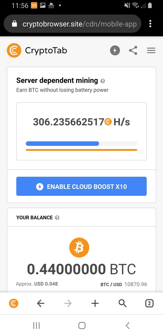 CryptoTab Browser—world's first mining browser screenshot image 10_Popularmodapk.com