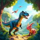Dinosaur Land - Dino Park<span>(Unlimited Coins)</span>3.0_rowtechapk.com