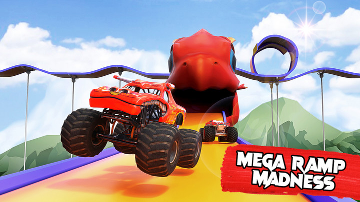 Impossible Monster Truck Stunt screenshot image 3_Popularmodapk.com