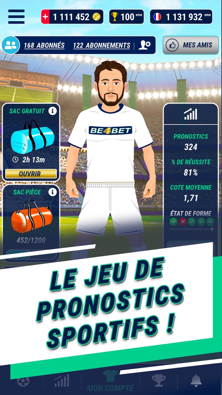 BE4BET screenshot image 1_Popularmodapk.com