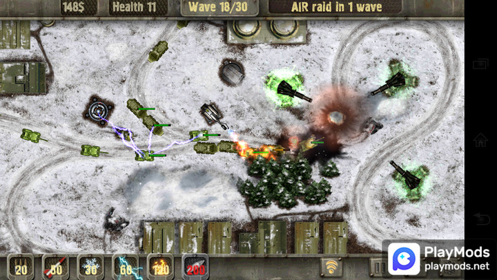 Defense Zone HD<span>(Built-in menu)</span> screenshot image 2_Popularmodapk.com