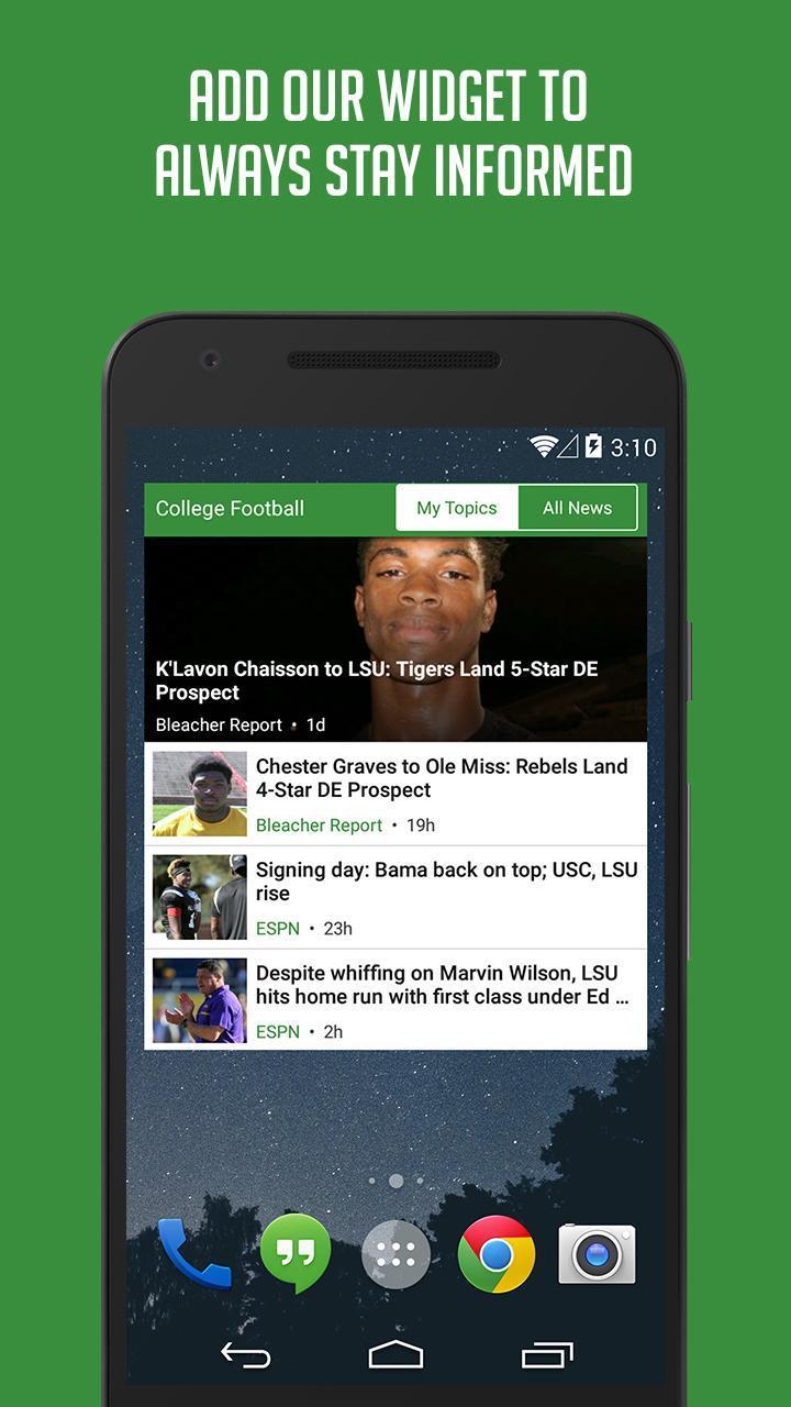 College Football News & Scores screenshot image 6_Popularmodapk.com