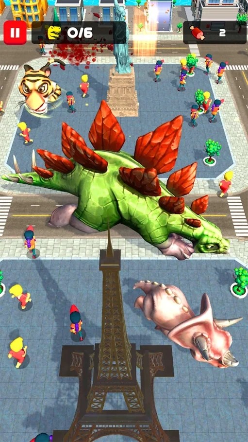 Rampage : Giant Monsters(Free ads to receive rewards) screenshot image 9_Popularmodapk.com