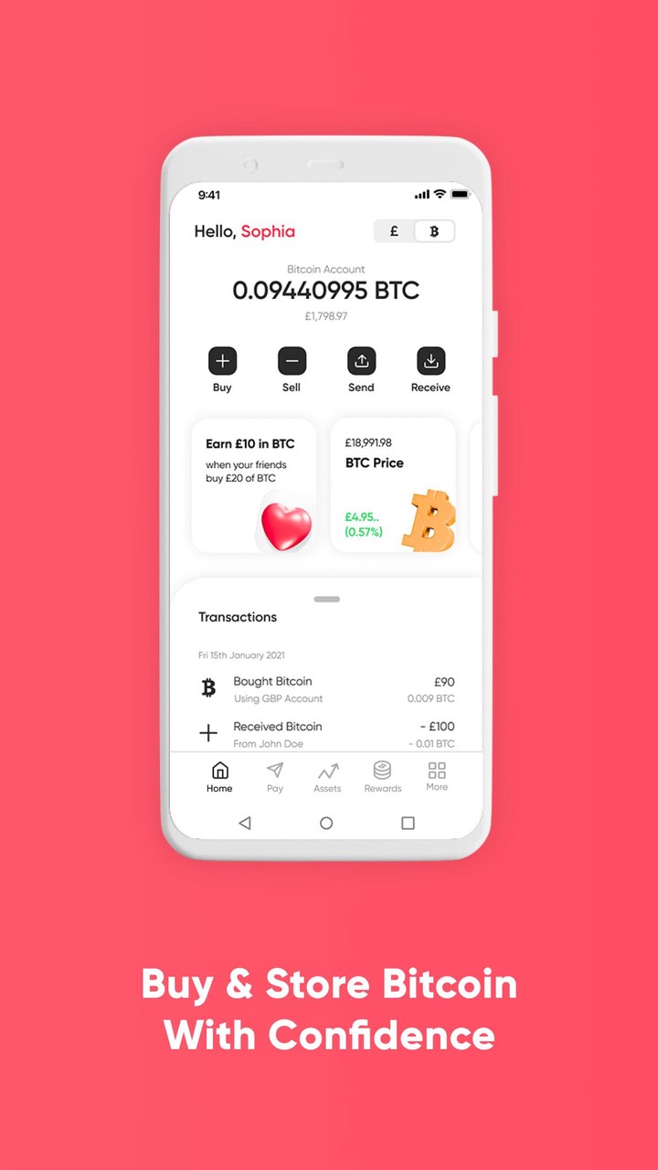 Mode: Buy, Earn & Grow Bitcoin screenshot image 13_Popularmodapk.com