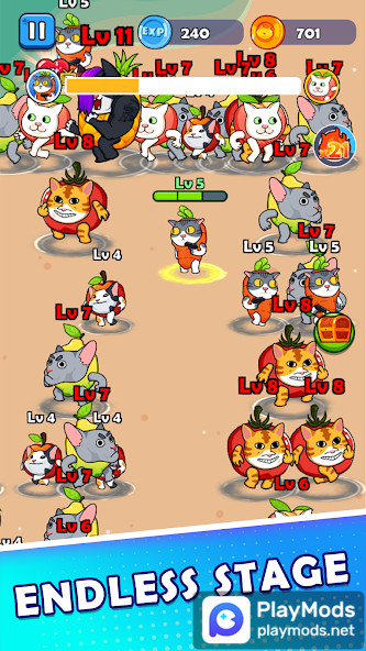 Cat Survival - Animal io<span>(No Ads)</span> screenshot image 3_Popularmodapk.com