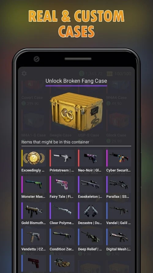 Counter-Strategy - CS GO Simulator & Case Opening(MOD) screenshot image 7_Popularmodapk.com