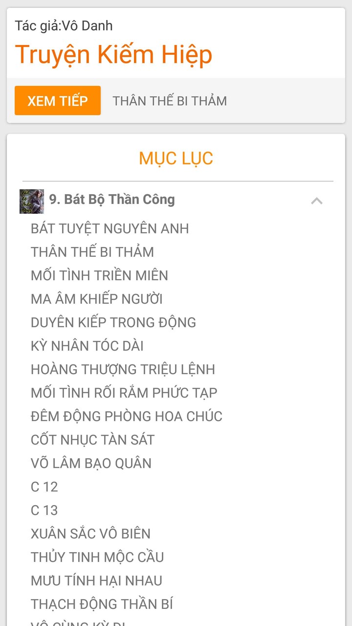 Bát Bộ Thần Công - Truyện kiếm hiệp offline screenshot image 3_Popularmodapk.com