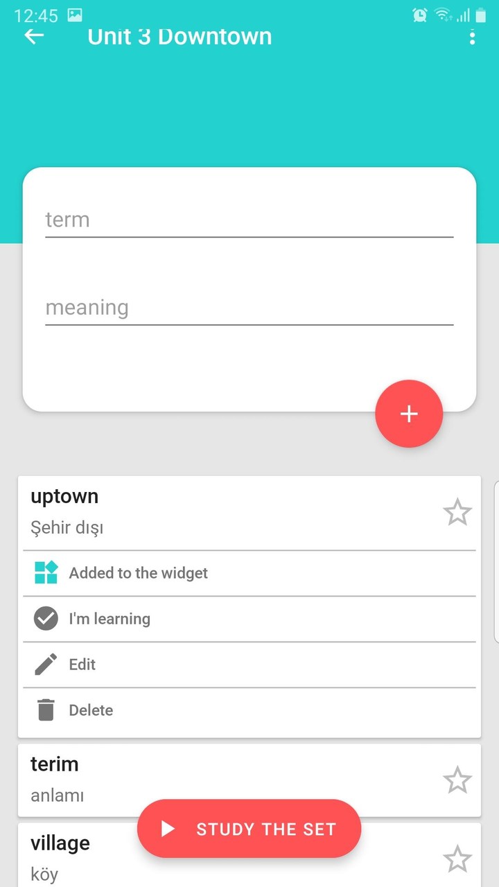 ENJOY LEARNING (Make your own flashcards) screenshot image 3_Popularmodapk.com