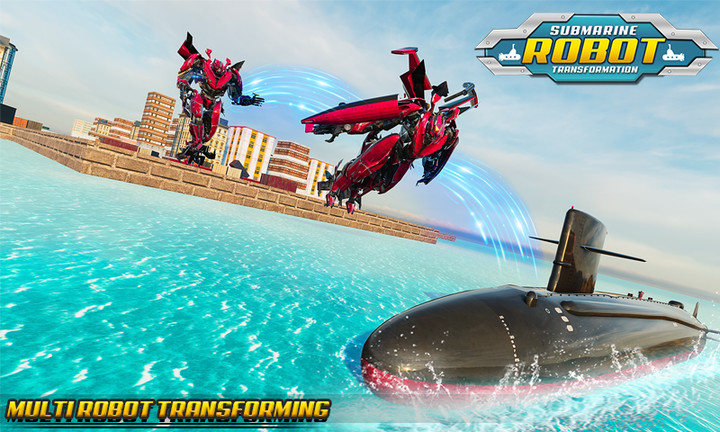 Navy Submarine War Robot Games screenshot image 10_Popularmodapk.com