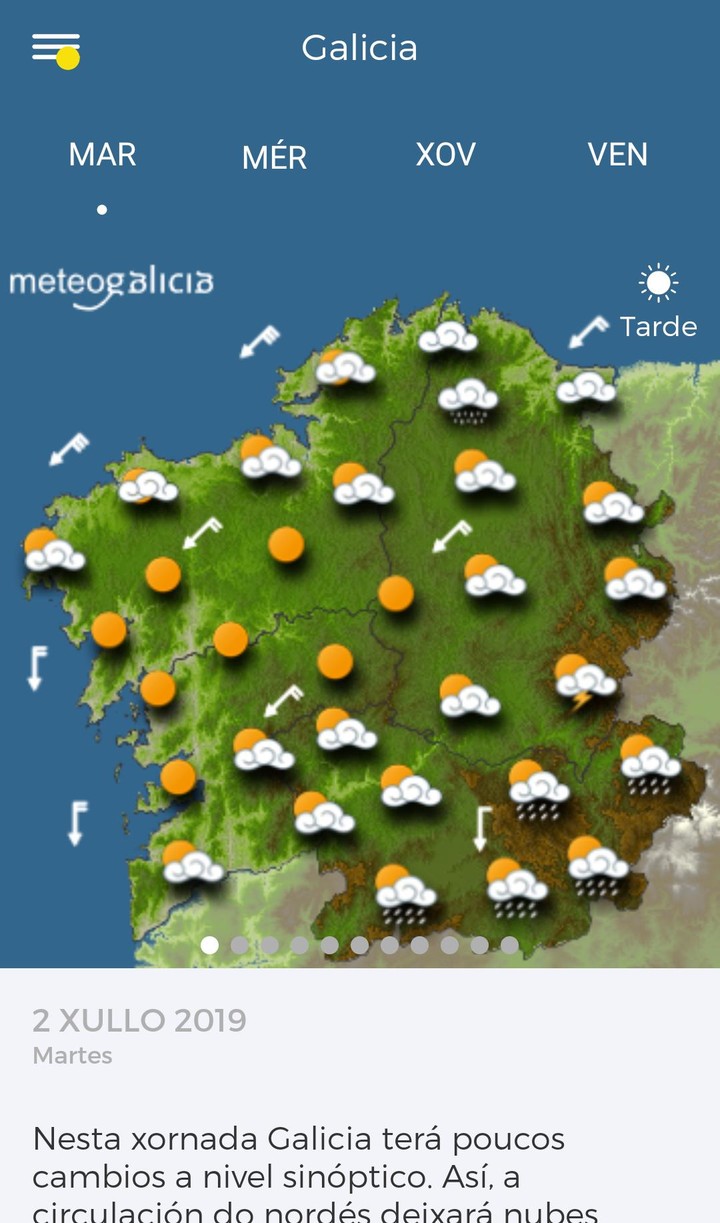 MeteoGalicia screenshot image 1_Popularmodapk.com