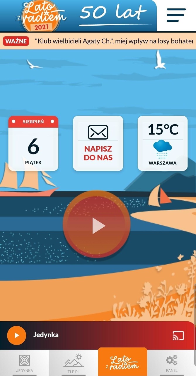 Jedynka Polskie Radio screenshot image 1_Popularmodapk.com