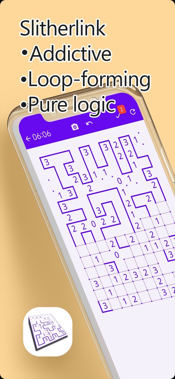 SlitherLink-Number Loop puzzle screenshot image 1_Popularmodapk.com