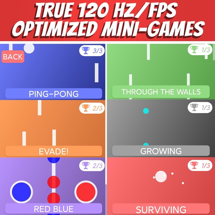 120hz mini games offline screenshot image 1_Popularmodapk.com