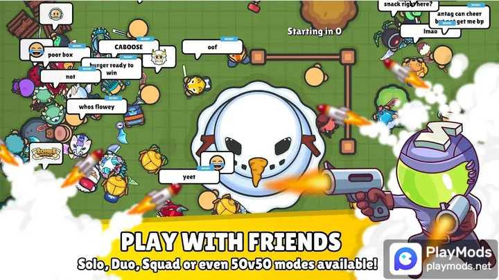 ZombsRoyale.io - Battle Royale<span>(Speed Hack)</span> screenshot image 1_Popularmodapk.com