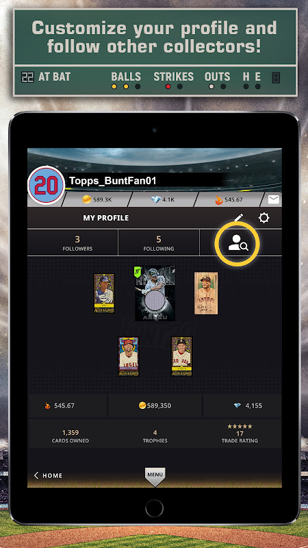 Topps® BUNT® MLB Card Trader screenshot image 9_Popularmodapk.com