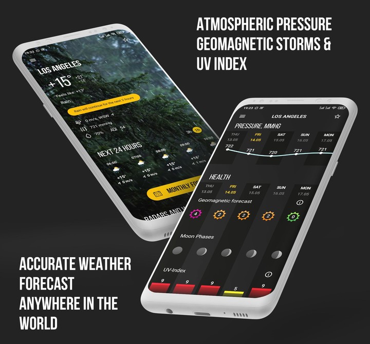 Weather, widget and radar screenshot image 3_Popularmodapk.com