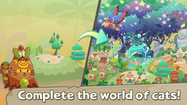 Solitaire Cat Islands-TriPeaks screenshot image 13_Popularmodapk.com