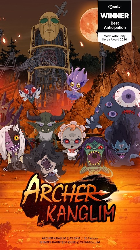 ARCHER KANGLIM - One touch action game(Great Damage) screenshot image 2_Popularmodapk.com