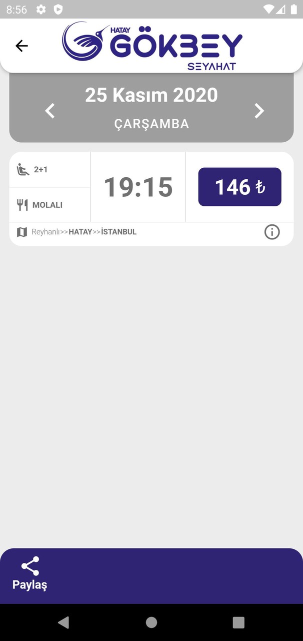 Hatay Gökbey Seyahat screenshot image 4_Popularmodapk.com