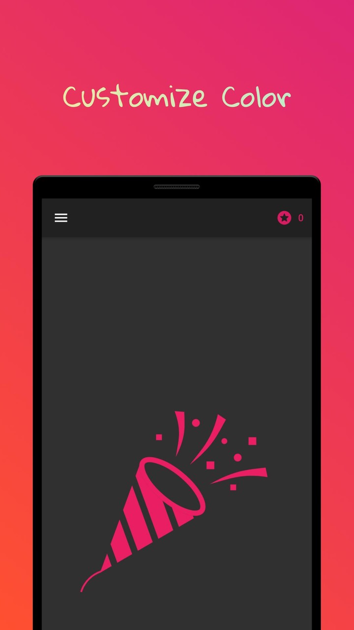 Party Popper with Vibration screenshot image 7_Popularmodapk.com