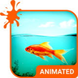 Golden Fish Animated Keyboard + Live Wallpaper3.63_rowtechapk.com