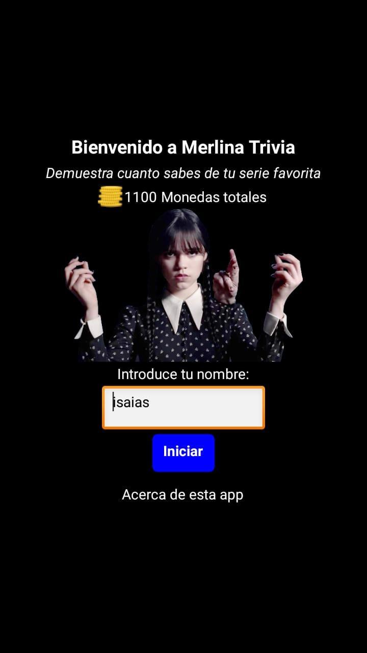 Merlina Trivia en Español screenshot image 1_Popularmodapk.com
