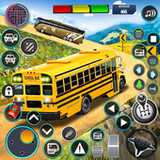 Offroad School Bus Driving: Flying Bus Games 20201.6.4_rowtechapk.com