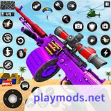FPS Shooter:3D Gun Fire Games<span>(Unlimited Resources)</span>9.5_rowtechapk.com