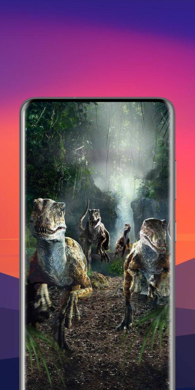 Dinosaur Wallpaper Jurassic screenshot image 3_Popularmodapk.com