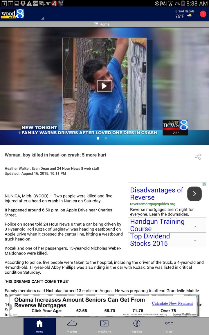 WOOD TV8 - Grand Rapids News screenshot image 7_Popularmodapk.com