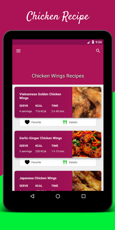 Chicken Wings Cooking Recipes screenshot image 23_Popularmodapk.com