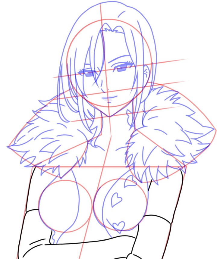 How To Draw Nanatsu No Taizai - Head screenshot image 6_Popularmodapk.com