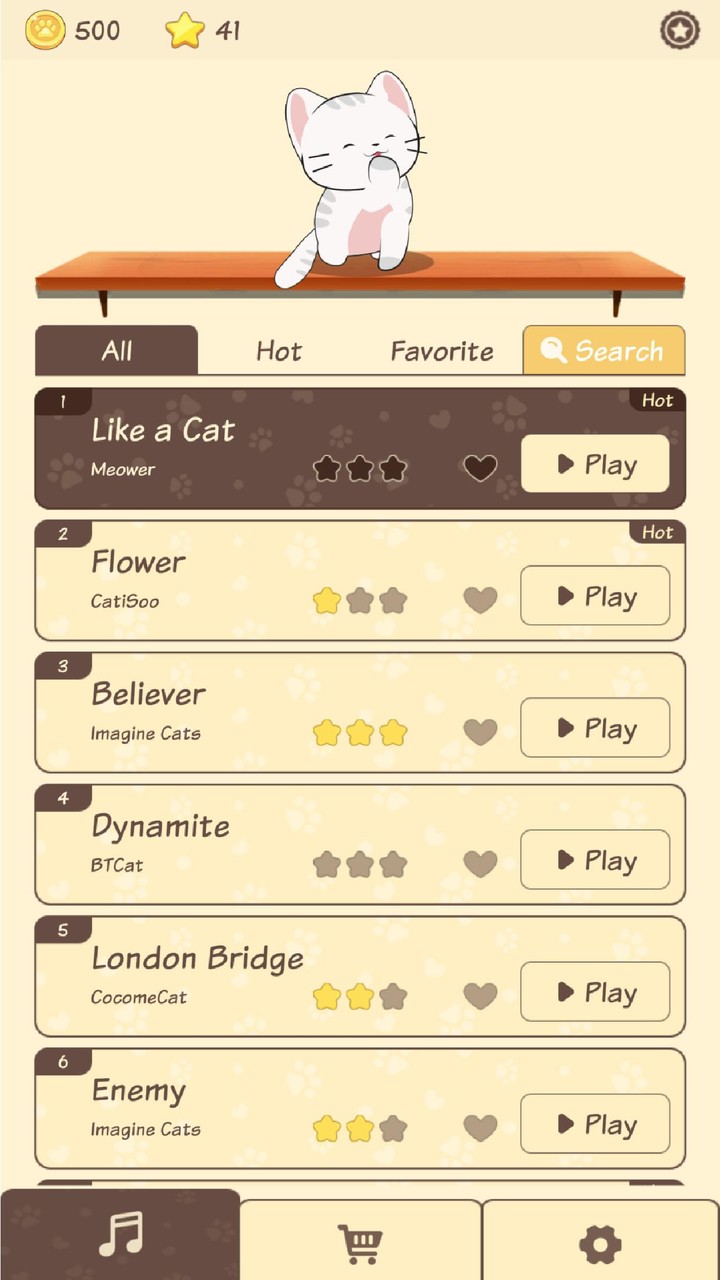 Kpop Cats: Cute Music Tiles screenshot image 2_Popularmodapk.com