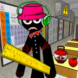 Stickman School Neighbor1.2_rowtechapk.com